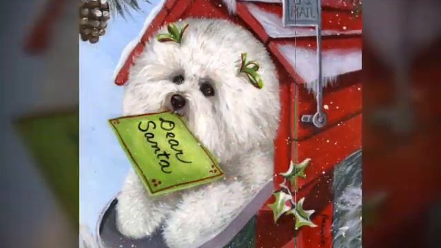 Рождественские собаки Suzanne Reanud смотреть онлайн