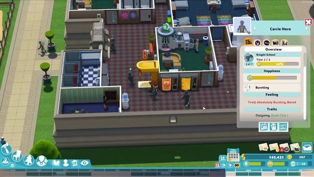 Two Point Campus Knight School Livestream смотреть онлайн