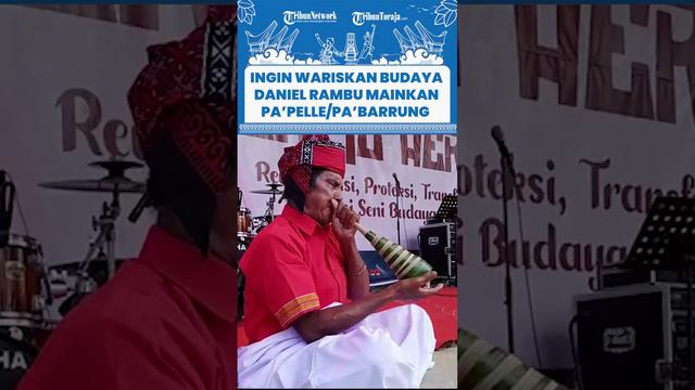 Alat Musik Daerah Toraja Terbuat dari Batang Padi dan Daun Enau, Daniel : Saya Mau Wariskan Budaya