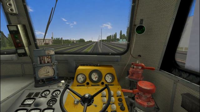 Запуск М62 и 2М62 в RTrainSim