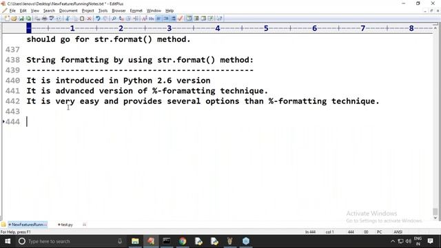 Session   3 f strings formatted strings 3 6 Version Enhancement Part 1 On 20 10 2020