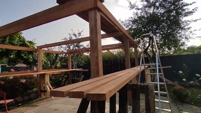 ВЫ УВИДИТЕ КАК МЫ СТРОИМ НАВЕС ДЛЯ МАШИНЫ 1 ОКТЯБРЯ смотреть онлайн