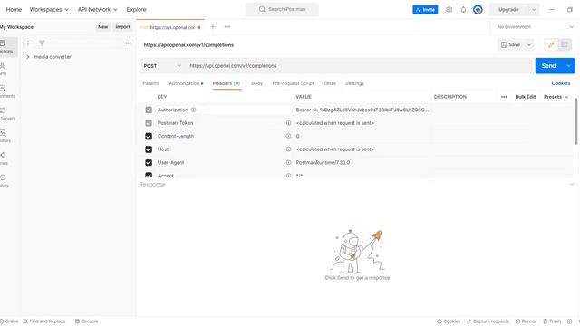 Explain the API documentation and test it using Postman