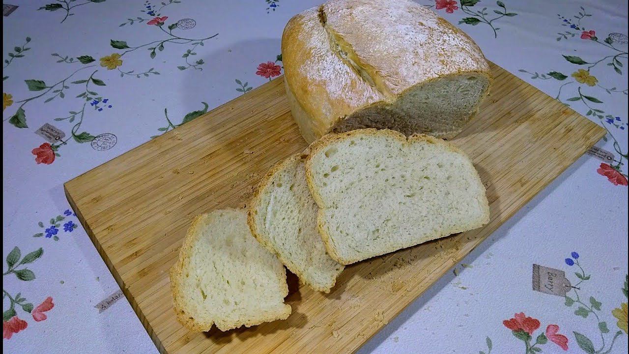 Домашний белый хлеб. Просто, но очень вкусно! смотреть онлайн