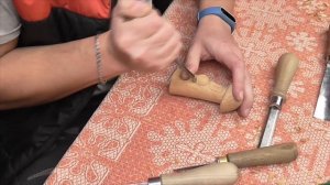 Фигурка гриба своими руками из дерева, резьба по дереву