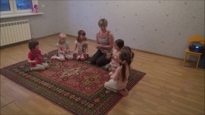 Приветствие. Игра с бубном. Логоритмическое упражнение.
