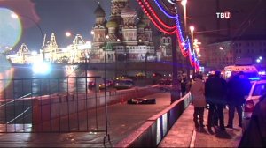 Круглосуточная камера зафиксировала убийство Немцова. 