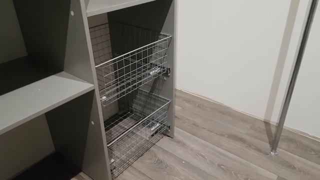 Мебель в гардеробную комнату на заказ - видео-отчет