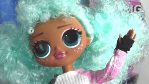 LOL OMG WINTER CHILL Icy Gurl Unboxing! РАСПАКОВКА и ОБЗОР ЛОЛ ОМГ ВИНТЕР ЧИЛ! КУКЛА СНЕГУРОЧКА!