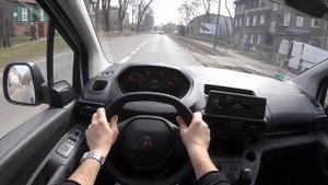 Peugeot Partner Furgon  _ 4K Test Drive_Review///Пежо Партнер Фургон Тест Драйв Обзор 2020