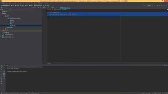 Erben von Klassen und andere Klassentypen (Enum/Interface) | Java/Spigot Plugins programmieren | #1