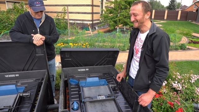 Фильтр Для Пруда/ Проточный Фильтр BIOTEC SCREENMATIC 140000 OASE/ Установка