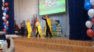 Funny dance of matches for the school lifesafety lesson. Танец спичек для урока ОБЖ.)