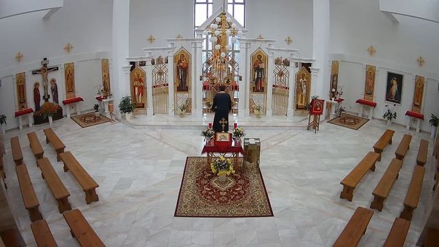 Вівторок. Утреня і Акафіст. [12 квітня, 07:20]