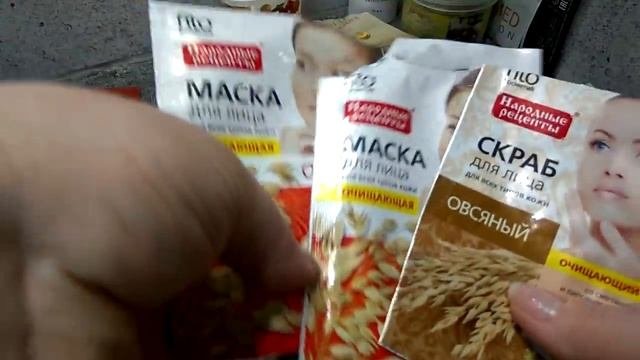 Мои протестированые маски для лица и волос, бюджетные...