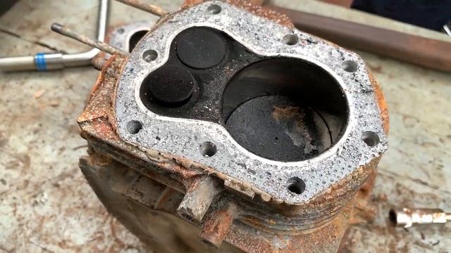 Restoration Old Rusty Engine 3.5HP ＭＥＩＷＡRestore multiquip plate compactors.mp4