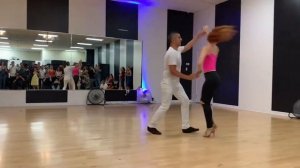 Yelyzaveta & Tirso sensual bachata demo (August 2019)