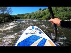 Новичок на SUP на перекате (Часть 3)