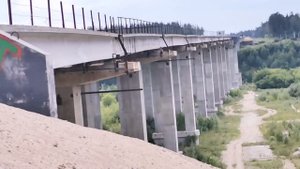 Мост "Призрак" Восточная объездная дорога Новосибирск