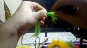 Джиг-стример вариация на фарабу как для нахлыста так и для спиннинга ультралайта. Делаем сами.