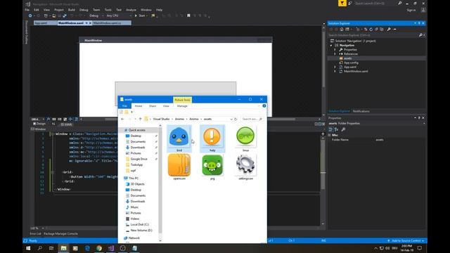 WPF Tutorial: Create Image/Icon Resource in Visual Studio смотреть онлайн