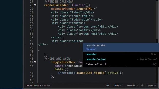 Custom Date Picker in JavaScript & CSS with Source Code - Neumorphism смотреть онлайн