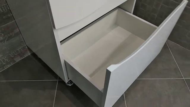 АкваРодос 01968 Альфа напольная тумба с раковиной 60см смотреть онлайн