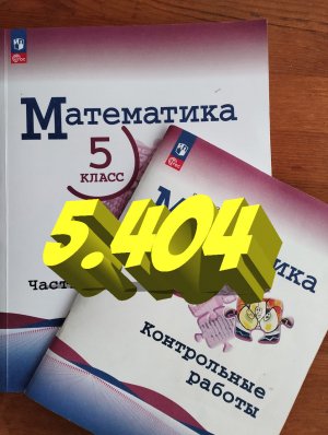 математика 5 класс номер 5.404