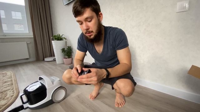 67. VLOG Купили пылесос| Обзор пылесоса Gorenje VC1701GACWCY| Мотивация на уборку| Тюмень| #сашадаш