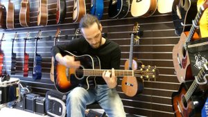 Takamine GD51CE-BSB Acoustic guitar Demo