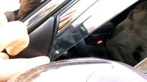 Дифлектора на Geely Atlas 2018. Ушел шум из-за приоткрывания стекла на скорости.