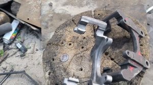 Восстановление и установка 312х суппортов на Пассат б5+