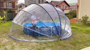 Тент-купол для бассейна Pool tent: диаметр 5,5 m