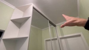 Шкаф-купе без крыши  к натяжному потолку — легко!!