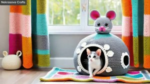 🔥WOW🔥💛 Amazing Crochet Cat Houses Ideas #crochet #crocheting #crochetideas