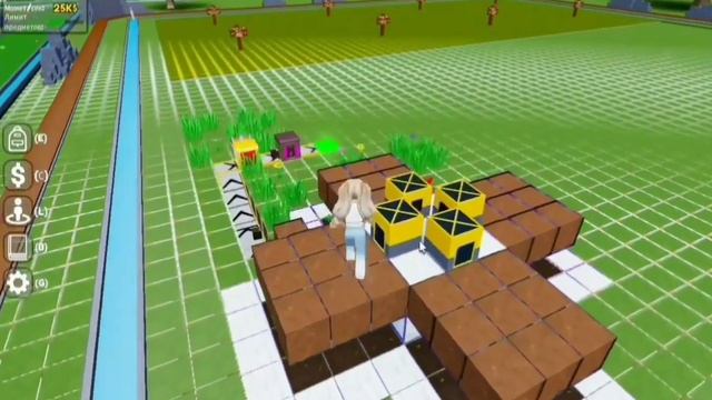 "Block Tycoon" в Roblox. Ферма по добыче Почвы. смотреть онлайн