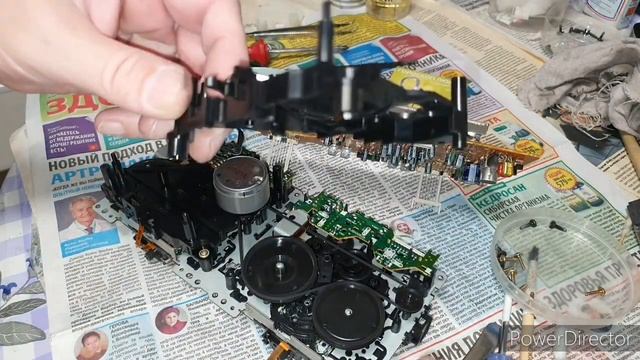 Panasonic SA-CH74, меняем пассики.№419 смотреть онлайн