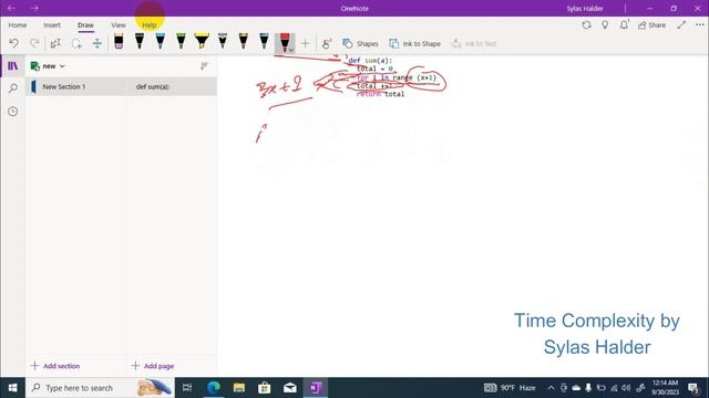 Learn Time Complexity in Python | Counting Operations | Part - 02 | By Sylas Halder