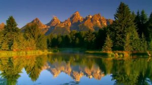 ✿Футаж Горное озеро