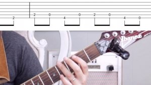 Crazy Train Intro Guitar Lesson - Finger Dexterity Series Lick #8