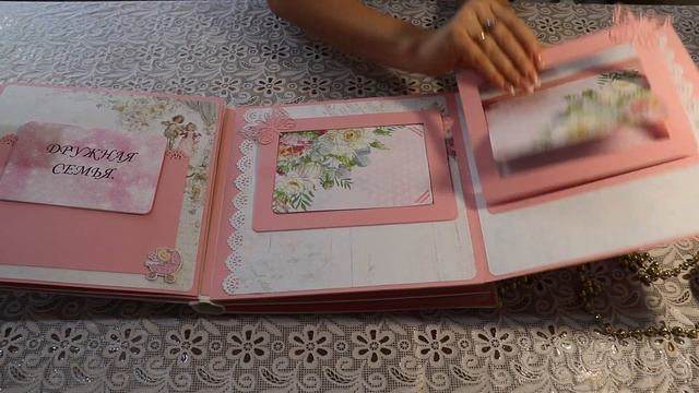 Фотоальбом ручной работы. В магазине точно такого не купите.... смотреть онлайн