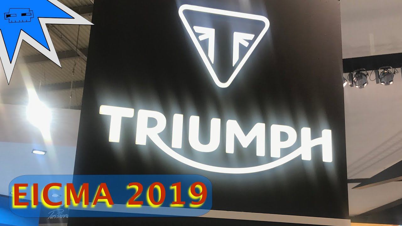 Triumph. EICMA 2019 - 12. Новинки от Triumph на мотовыставке в Милане.