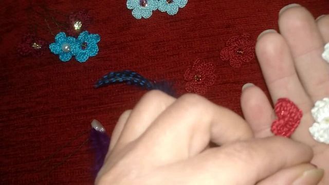 Вязанные украшения крючком смотреть онлайн