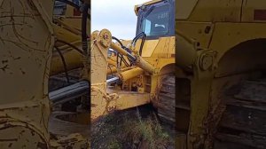 Гусеничный бульдозер KOMATSU D155AX экспресс-обзор от Дениса Пудан