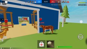 Играю в интересную игру под названием"Животные захватывают флаг"