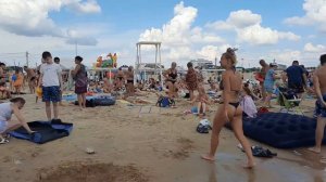 #Анапа Витязево центральный пляж "Паралия"