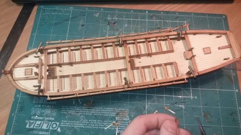 *Дюббель шлюпка* Master Korabel, 1/72, Часть 15