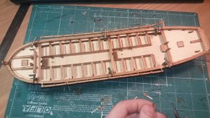 *Дюббель шлюпка* Master Korabel, 1/72, Часть 15