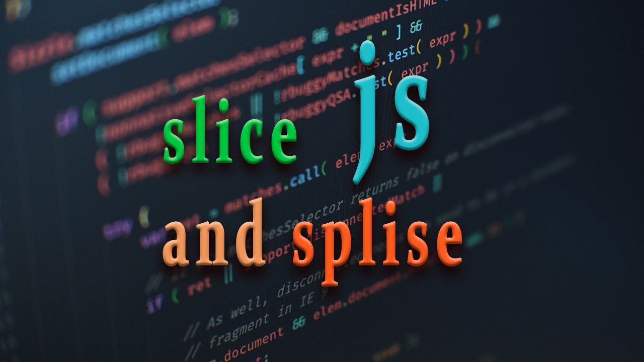 slice and splice js