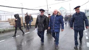 Посещение Сергеем Цивилевым ИК 4 Шерегеш Кемеровская область